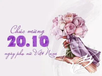 Các câu chúc trong ngày 20/10 bằng tiếng Trung